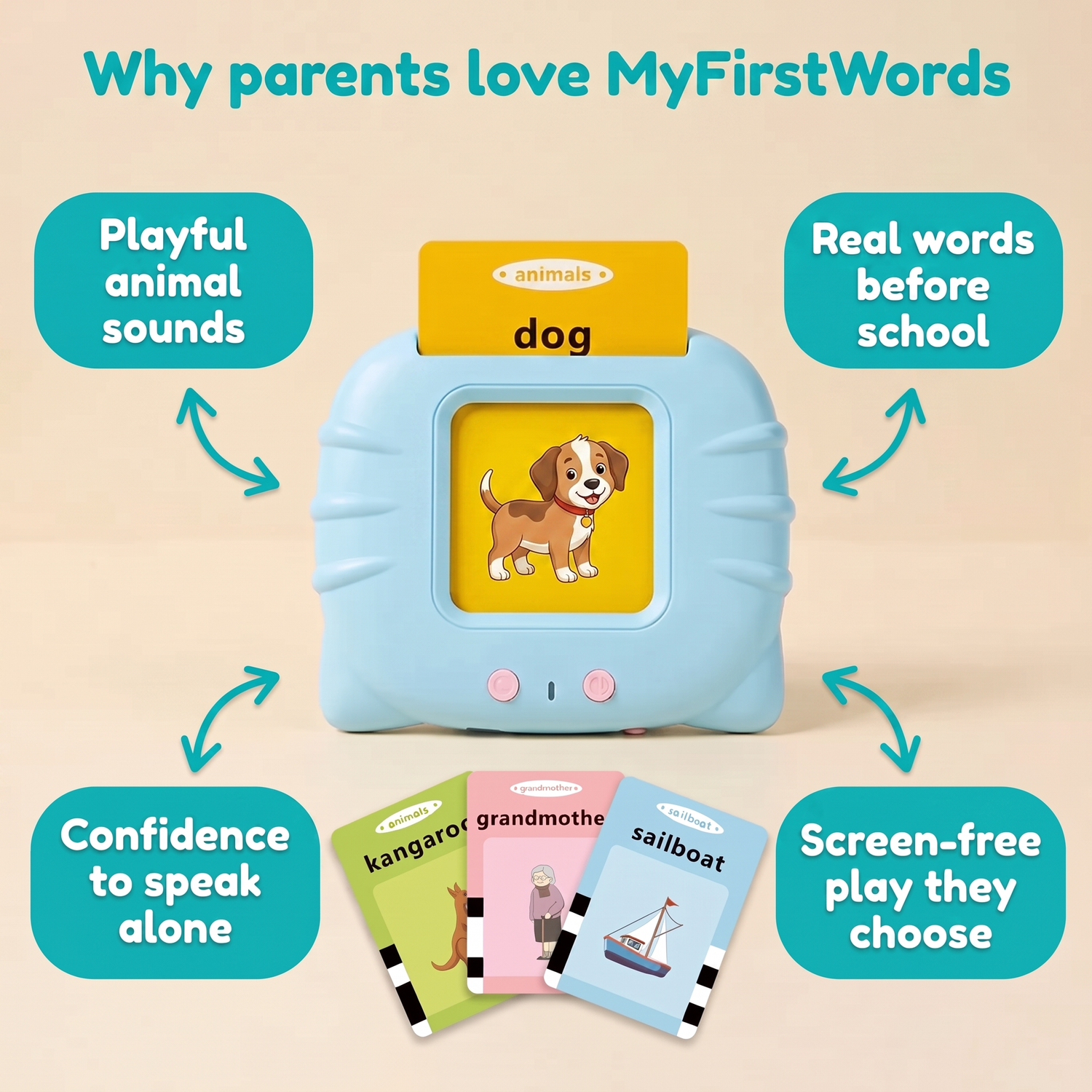 Educational Talking Flash Cards